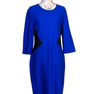 St. John Royal Blue Dress. Great condition.